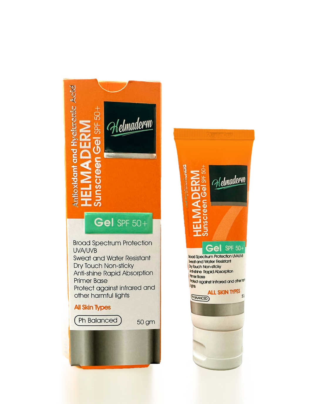 HELMADERM SUNSCREEN SPF50+ GEL 50 ML